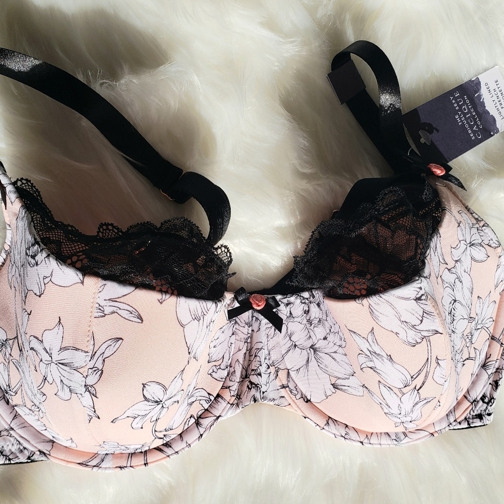 NWT Cacique Intimates French Balconette Bra,  34DD
